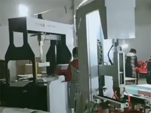 南平KD一600天地蓋成型機(jī)(自動調(diào)模）視頻